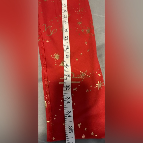 Nanette Lepore Size:L Women Play Compression Leggings Granberry/Rose Gold - Picture 8 of 11